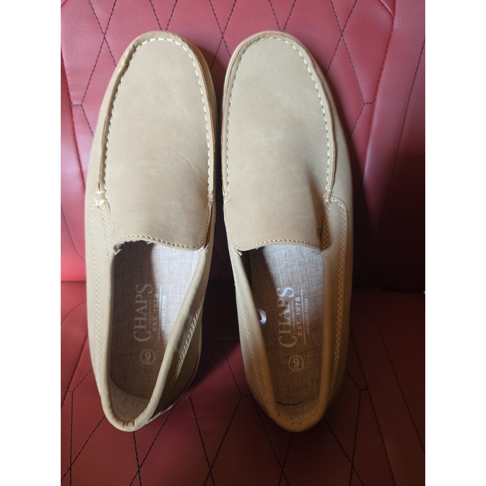 Chaps Men's Freepoint Loafer Shoe Taupe Size 9 Brand New